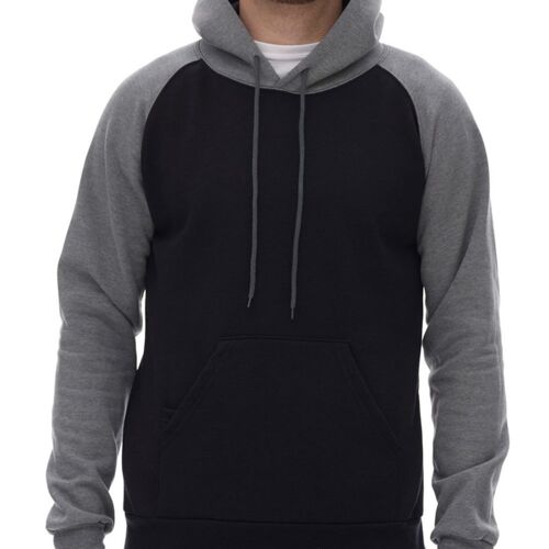 Fleece Raglan Hooded Sweatshirt Vignette