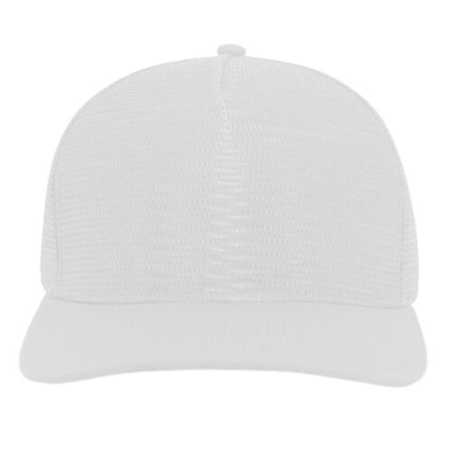 5-Panel Mesh Overlay Trucker Snapback Vignette