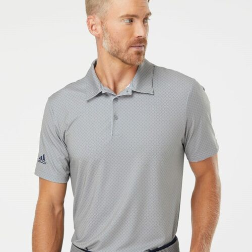 Men's Ultimate365 Diamond Dot Print Polo Vignette