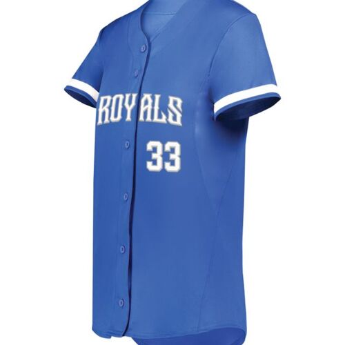 Ladies Cutter+ Full Button Softball Jersey Vignette