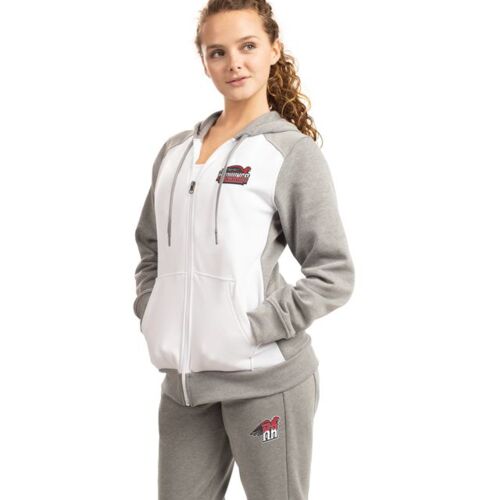 Ladies Three-Season Fleece Full Zip Hoodie Vignette