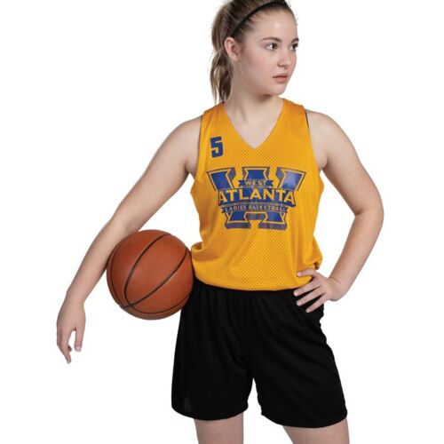 Ladies Tricot Mesh Reversible 2.0 Jersey Vignette