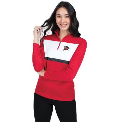 Ladies Prism Bold 1/4 Zip Pullover Vignette