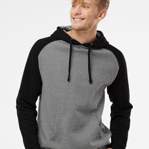 Unisex Raglan Hooded Sweatshirt Vignette
