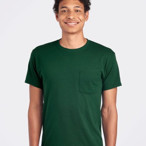 Unisex Dri-Power® 50/50 Pocket T-Shirt Vignette