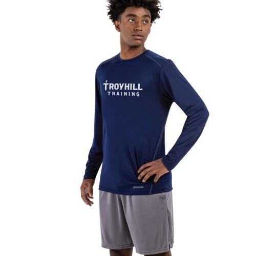 Essential Long Sleeve Tee Powered by Coolcore(r) Vignette