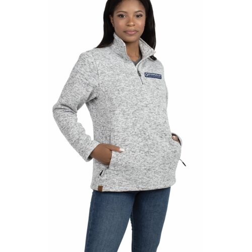 Ladies Alpine Sweater Fleece 1/4 Zip Pullover Vignette