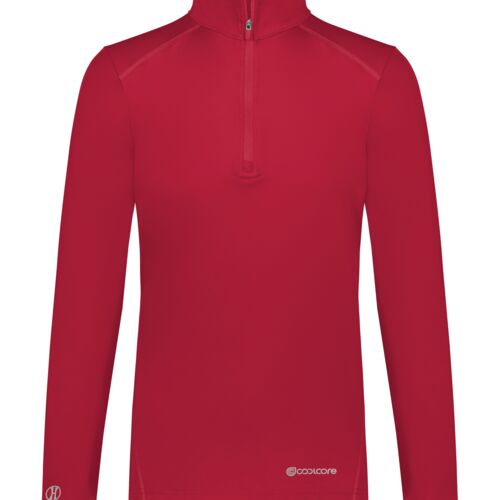 Ladies 1/4 Zip Pullover Powered by Coolcore(r) Vignette