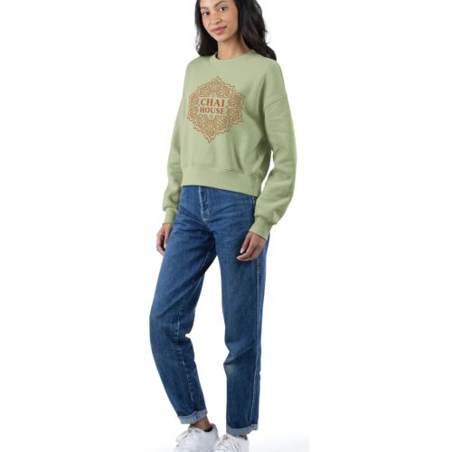 Ladies Slouchy Crew Vignette