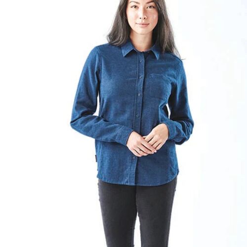 WOMEN'S DOCKYARD LONG SLEEVE TWILL SHIRT Vignette