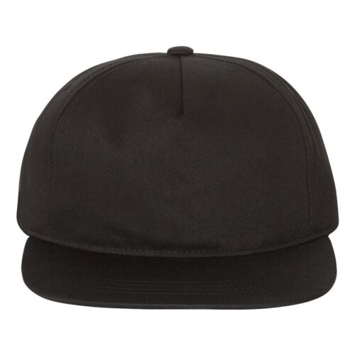 Lightly-Structured Five-Panel Snapback Cap Vignette