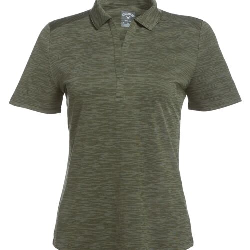 CALLAWAY BROKEN STRIPE TEXTURE LADIES' POLO Vignette