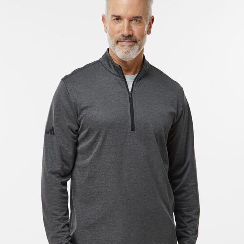 Men's Space Dyed Quarter-Zip Pullover Vignette