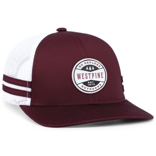Low-Profile Stripe Trucker Cap Vignette