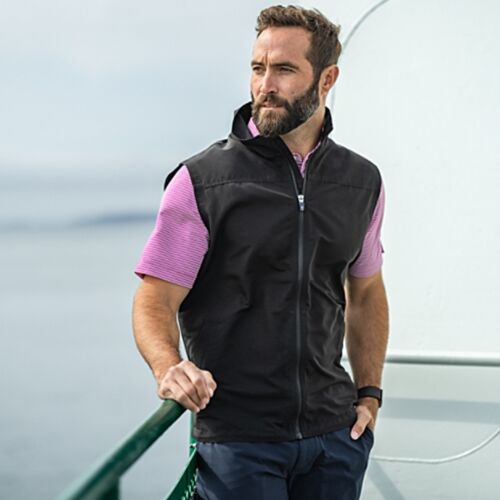 Cutter & Buck Charter Eco Full-Zip Mens Big & Tall Vest Vignette