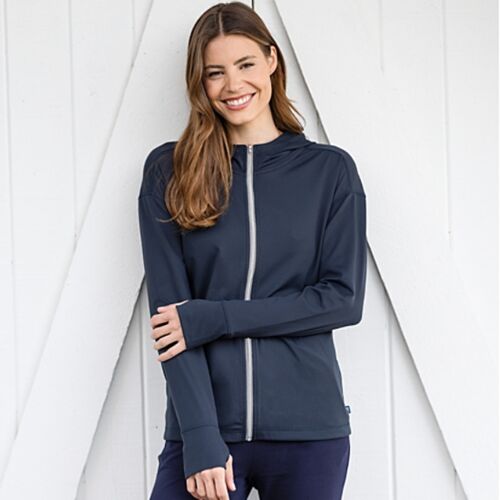Cutter & Buck Daybreak Eco Recycled Womens Full Zip Hoodie Vignette