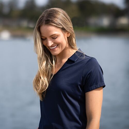 Cutter & Buck Daybreak Eco Recycled Womens V-neck Polo Vignette