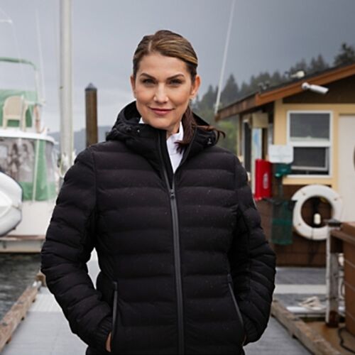 Cutter & Buck Mission Ridge Repreve Eco Insulated Womens Puffer Jacket Vignette
