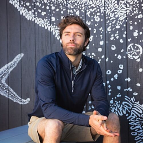 Cutter & Buck Adapt Eco Knit Stretch Recycled Mens Quarter Zip Pullover Vignette