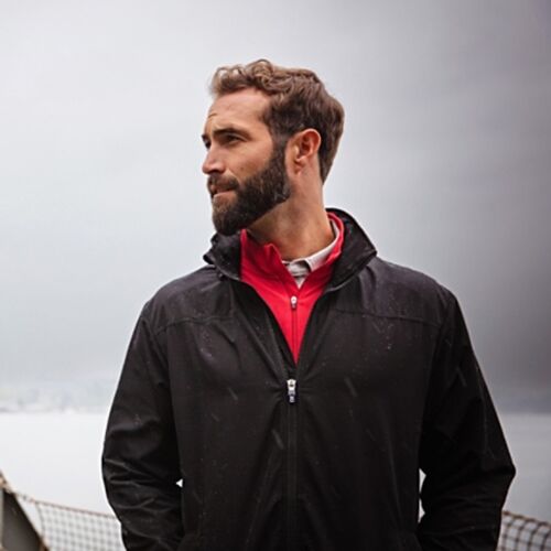 Cutter & Buck Charter Eco Recycled Mens Full-Zip Jacket Vignette