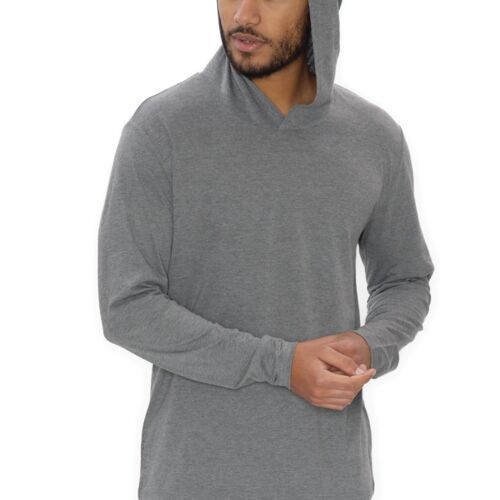KOI® ELEMENT TRIBLEND LONG SLEEVE HOODED TEE Vignette