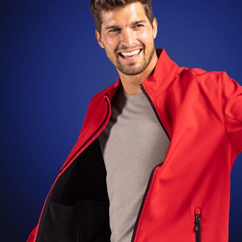 Clique Tempo Eco Stretch Full Zip Mens Softshell Jacket Vignette