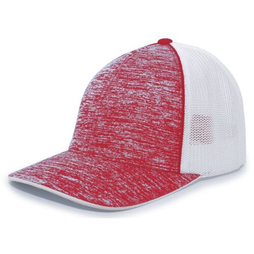 Aggressive Heather Trucker PacFlex Cap Vignette