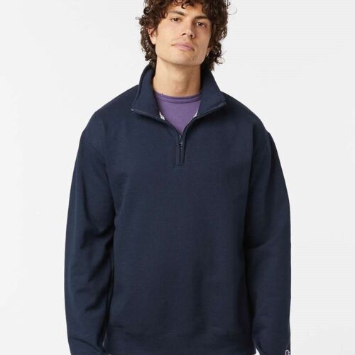 Unisex Powerblend® Quarter-Zip Pullover Vignette
