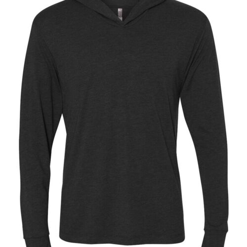 Unisex Triblend Hooded Long Sleeve Pullover T-Shirt Vignette