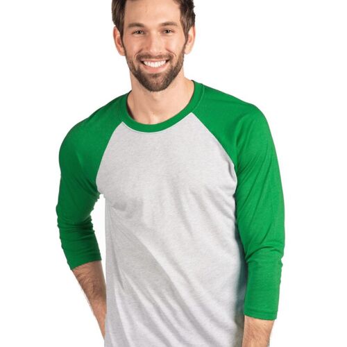 Unisex Triblend Three-Quarter Raglan T-Shirt Vignette
