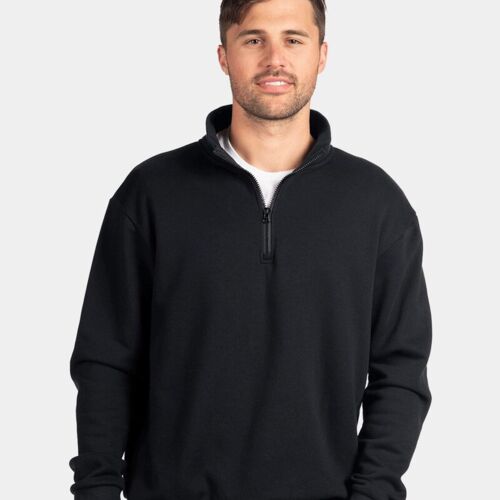 Unisex Fleece Quarter-Zip Pullover Vignette