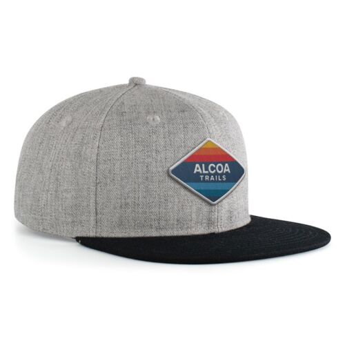 Wool Blend Heather Snapback Cap Vignette