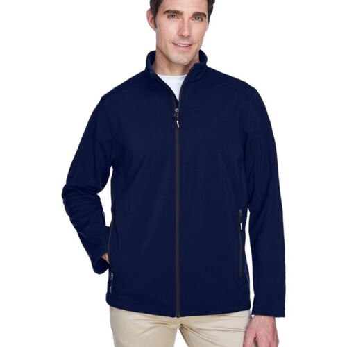Men's Cruise Two-Layer Fleece Bonded Soft Shell Jacket Vignette