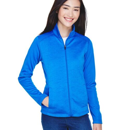 Women's Newbury Colorblock Mélange Fleece Full-Zip Jacket Vignette