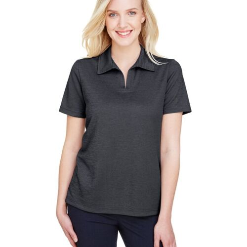 Women's CrownLux Performance® Address Melange Polo Vignette