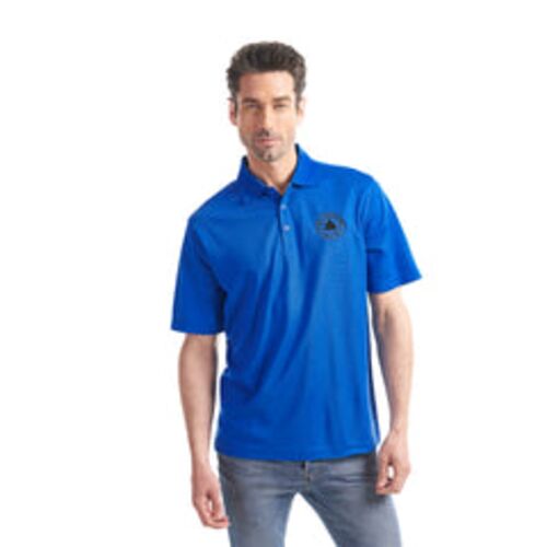 Men's Pique Mesh Polo Vignette