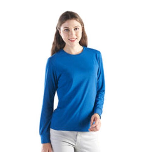 Ladies Long Sleeve Crew Neck Tee Vignette