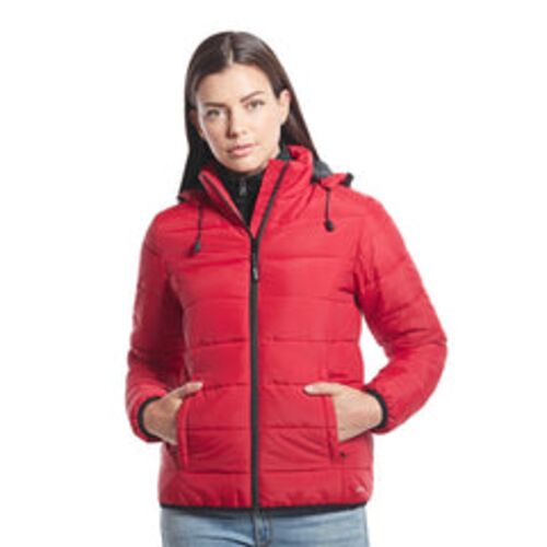 Ladies Puffy Jacket With Detachable Hood Vignette