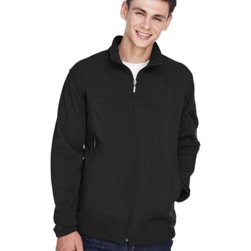 Men's Three Layer Fleece Performance Soft Shell Jacket Vignette