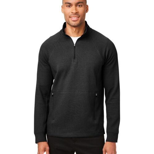 Men's Rhythm Waffle Quarter-Zip Pullover Vignette