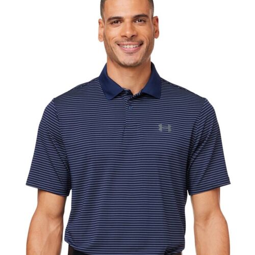 Men's 3.0 Striped Perf Polo Vignette