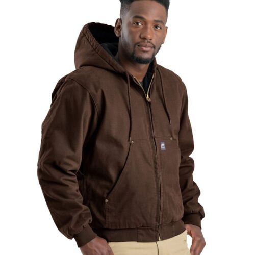 Men's Heartland Washed Cotton Duck Hooded Jacket Vignette