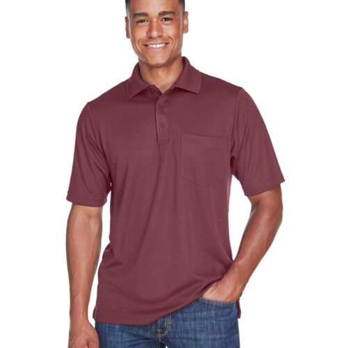 Men's Origin Performance Piqué Polo with Pocket Vignette