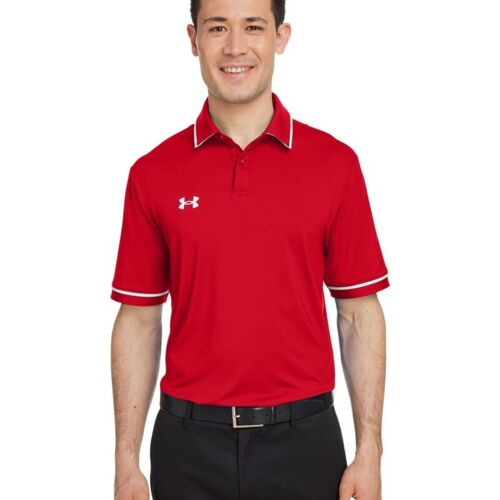 Men's Tipped Teams Performance Polo Vignette