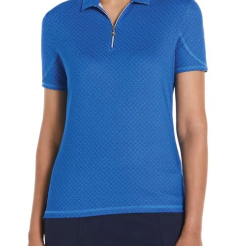 CALLAWAY ALL-OVER STITCHED CHEV LADIES’ POLO Vignette