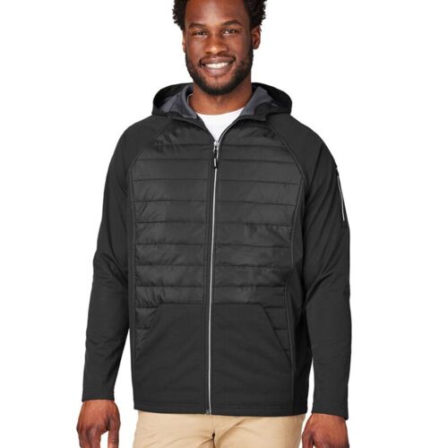 Unisex Techno Lite Hybrid Hooded Jacket Vignette