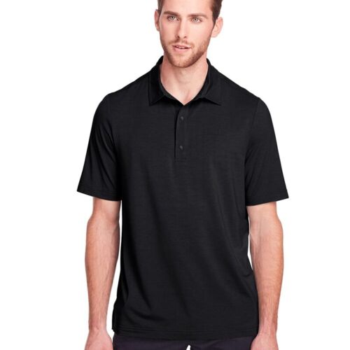 Men's JAQ Snap-Up Stretch Performance Polo Vignette