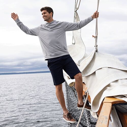 Cutter & Buck Adapt Knit Recycled Mens Heathered Hooded Pullover Vignette