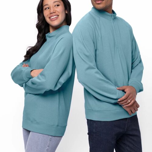 KOI® ELEMENT CVC FRENCH TERRY 1/4 ZIP Vignette