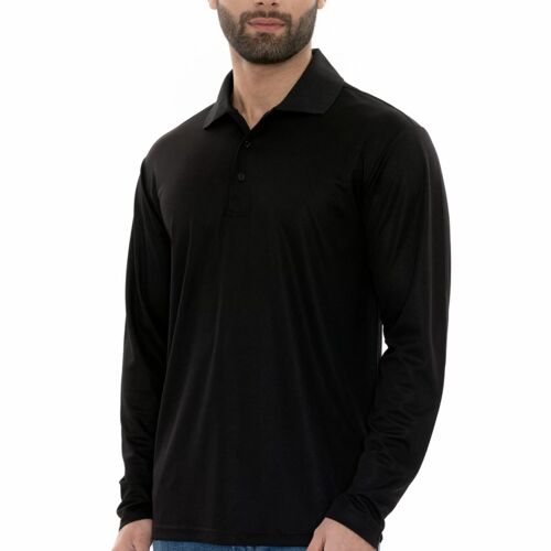 COAL HARBOUR® EVERYDAY SNAG RESISTANT LONG SLEEVE POLO Vignette